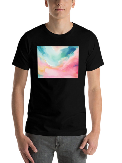 Abstract Art Graphic Tee - Modern Design