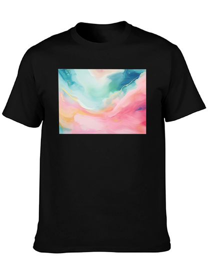 Abstract Art Graphic Tee - Modern Design