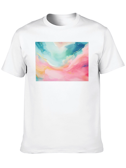 Abstract Art Graphic Tee - Modern Design