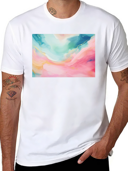 Abstract Art Graphic Tee - Modern Design