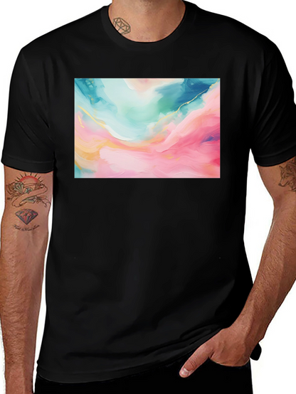Abstract Art Graphic Tee - Modern Design