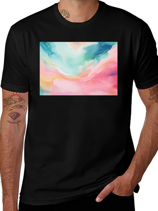 Abstract Art Graphic Tee - Modern Design