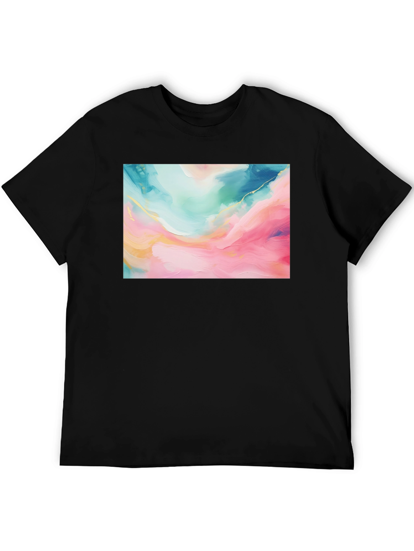 Abstract Art Graphic Tee - Modern Design