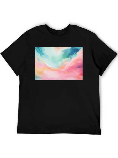Abstract Art Graphic Tee - Modern Design