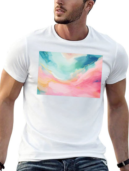 Abstract Art Graphic Tee - Modern Design