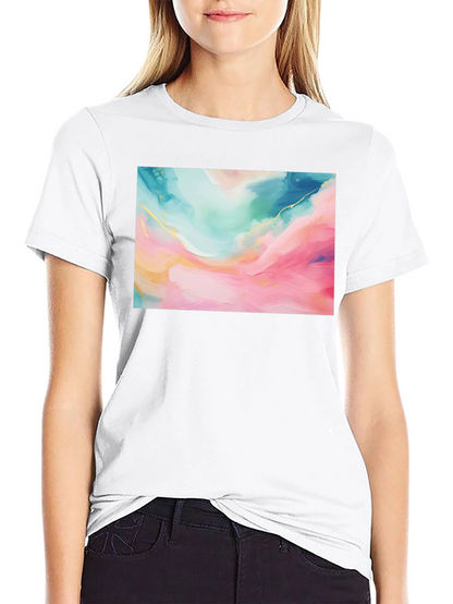 Abstract Art Graphic Tee - Modern Design