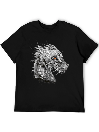 Dragon Graphic Black T-Shirt