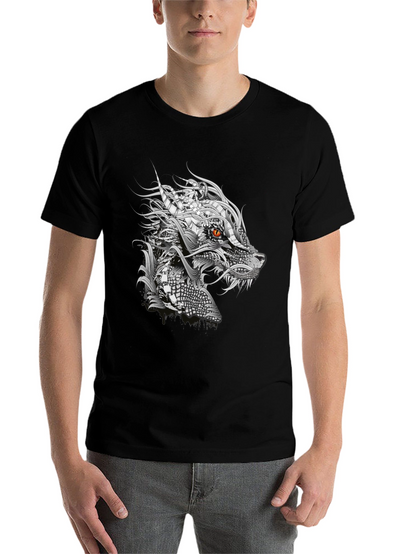 Dragon Graphic Black T-Shirt