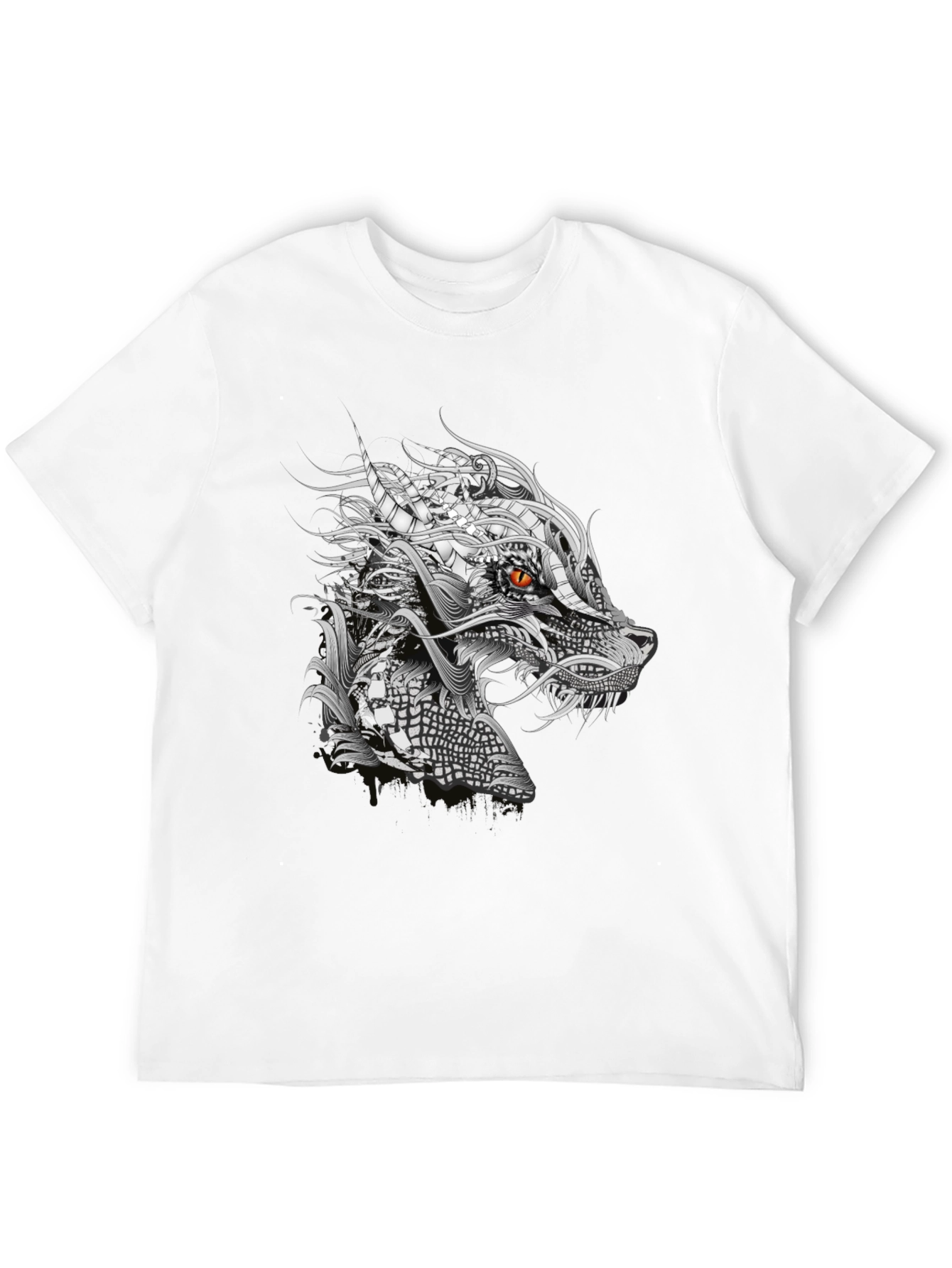 Dragon Graphic Black T-Shirt