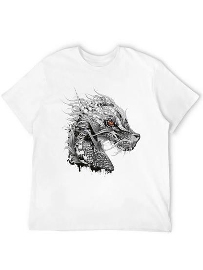 Dragon Graphic Black T-Shirt