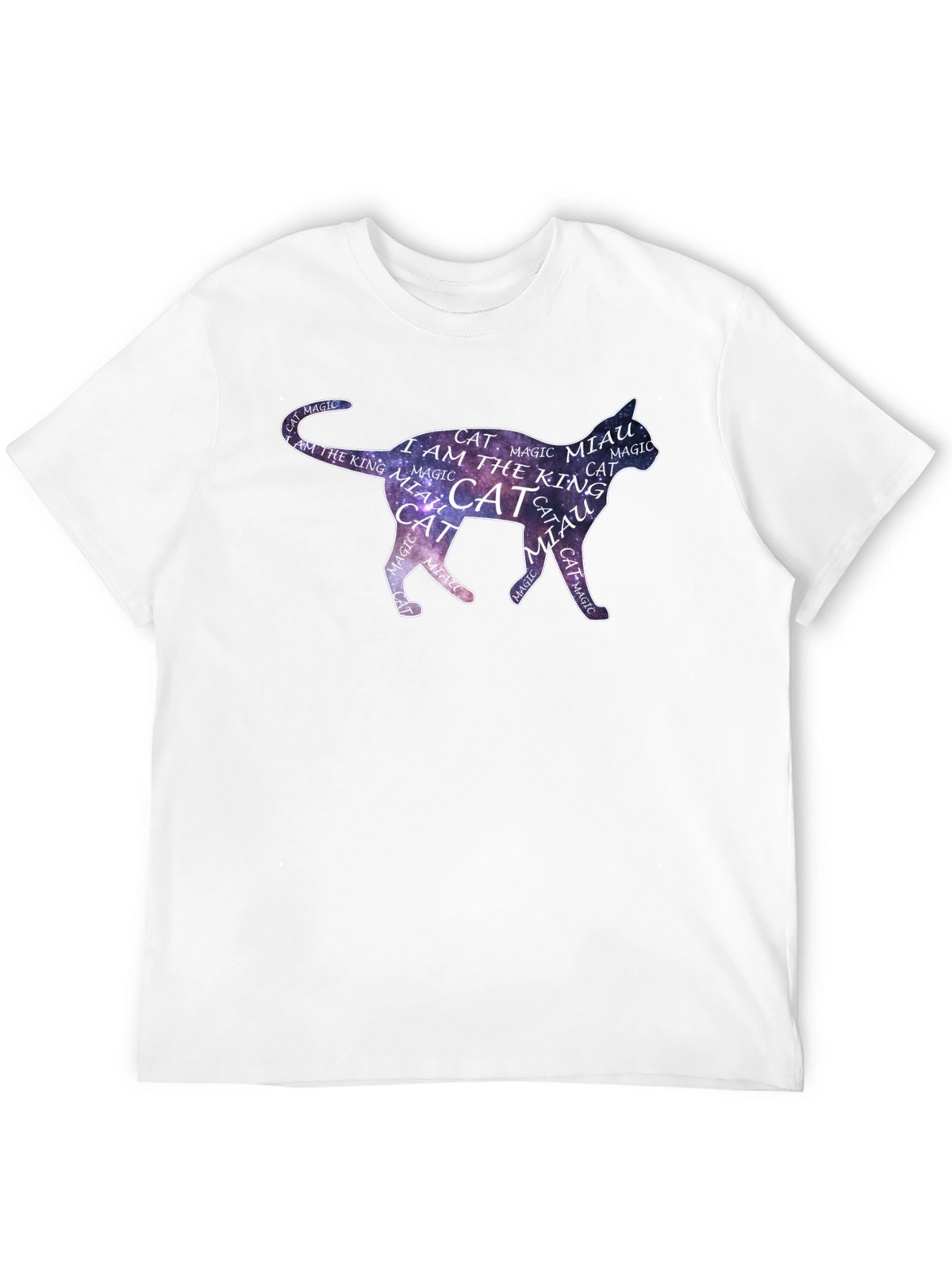 Cosmic Cat T-Shirt - Magical Feline Design
