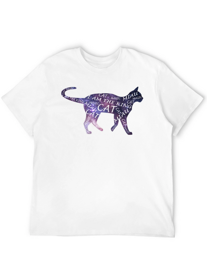 Cosmic Cat T-Shirt - Magical Feline Design