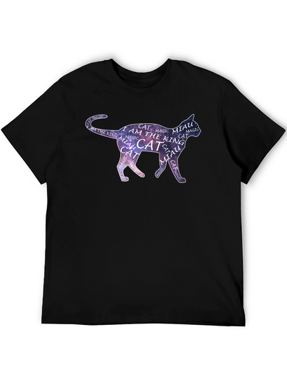 Cosmic Cat T-Shirt - Magical Feline Design