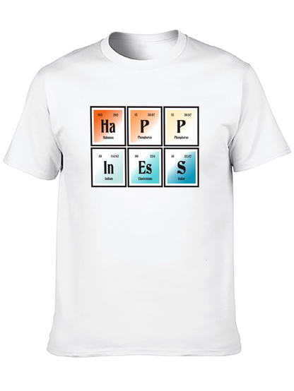 Periodic Table Inspired T-Shirt - HaPInEs