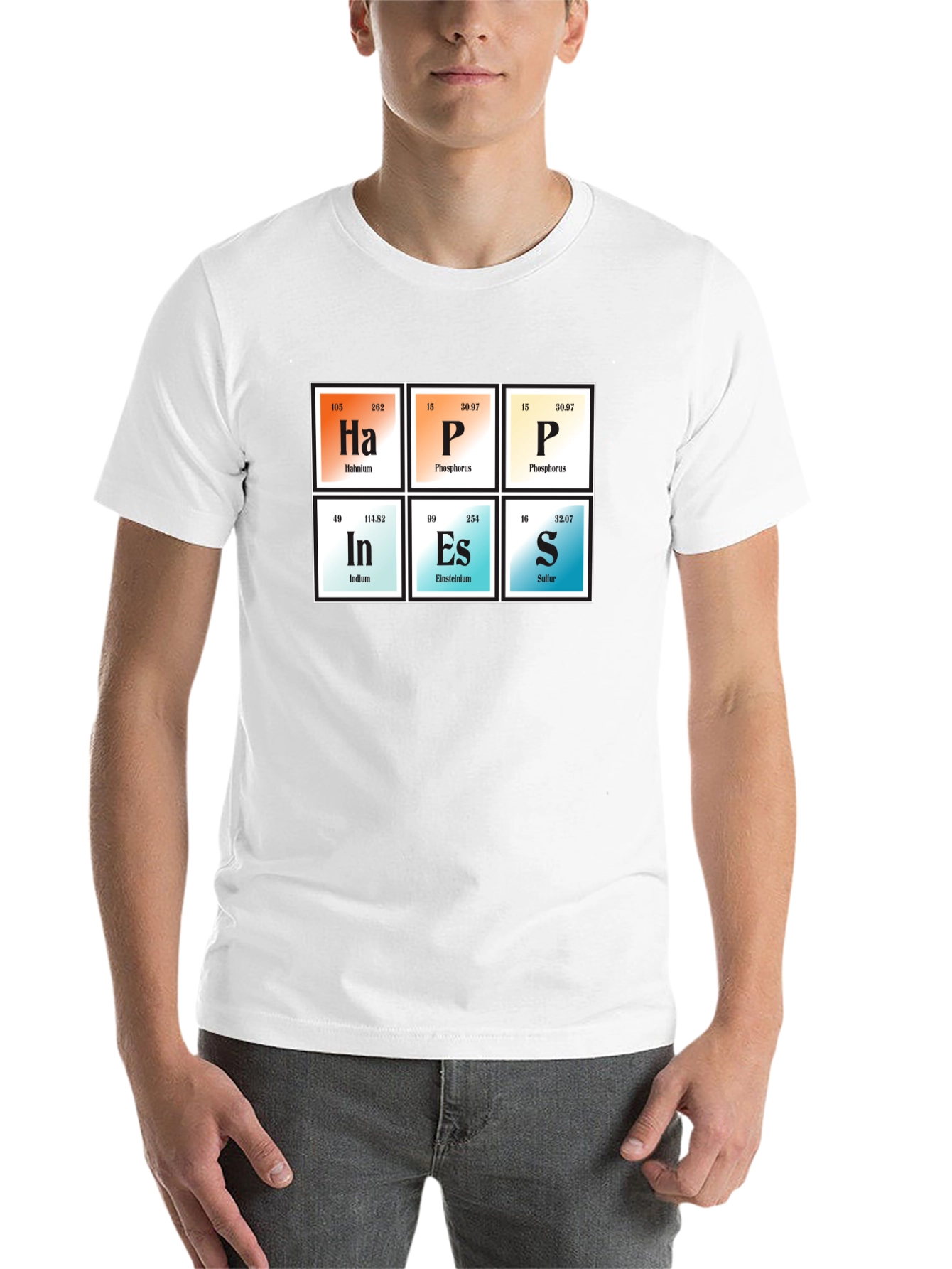 Periodic Table Inspired T-Shirt - HaPInEs