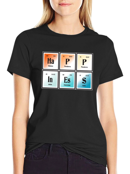 Periodic Table Inspired T-Shirt - HaPInEs