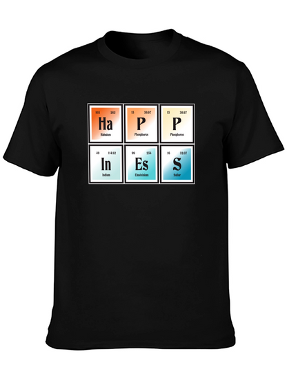 Periodic Table Inspired T-Shirt - HaPInEs