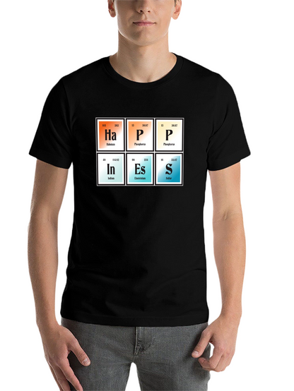 Periodic Table Inspired T-Shirt - HaPInEs