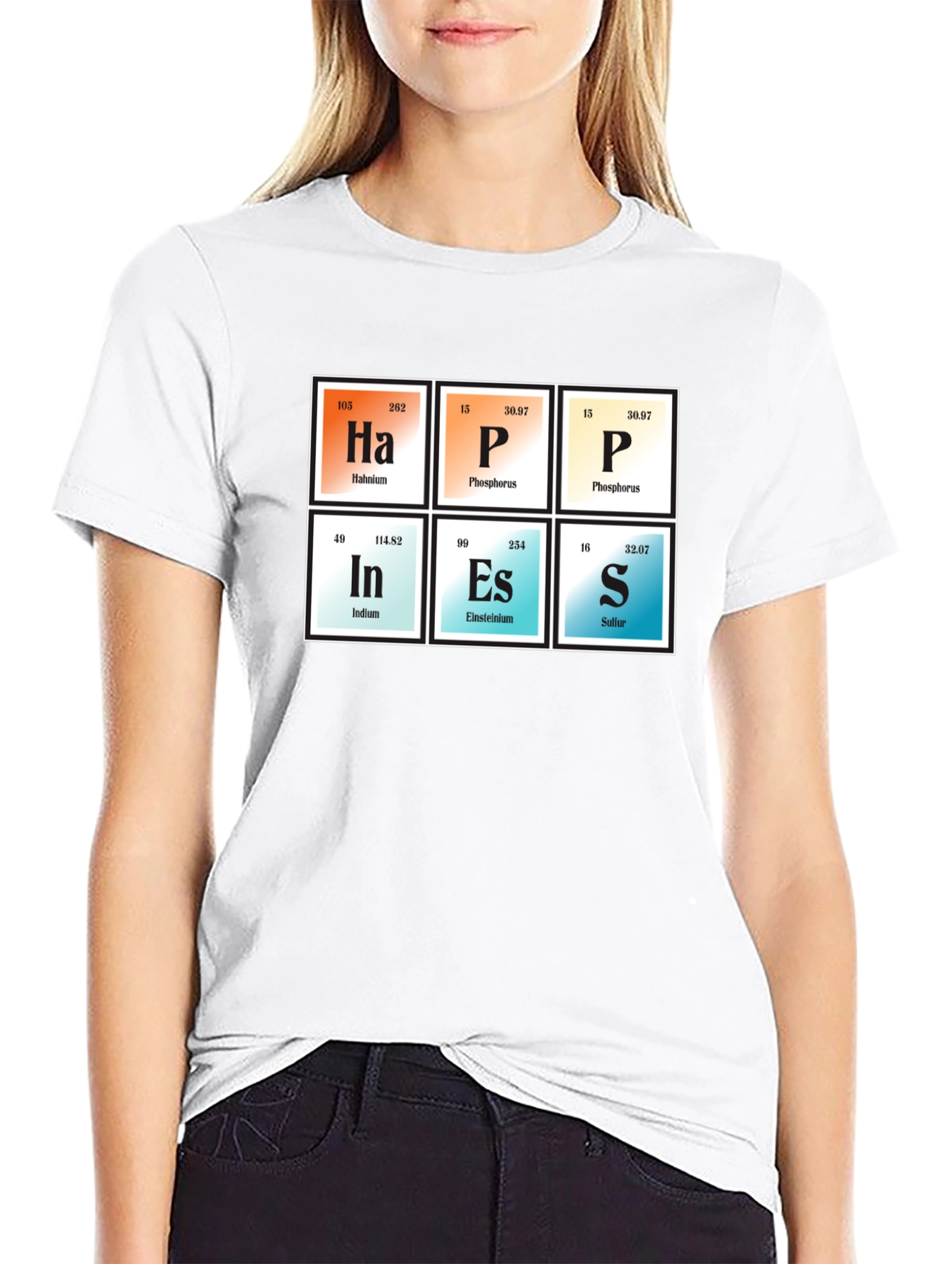 Periodic Table Inspired T-Shirt - HaPInEs