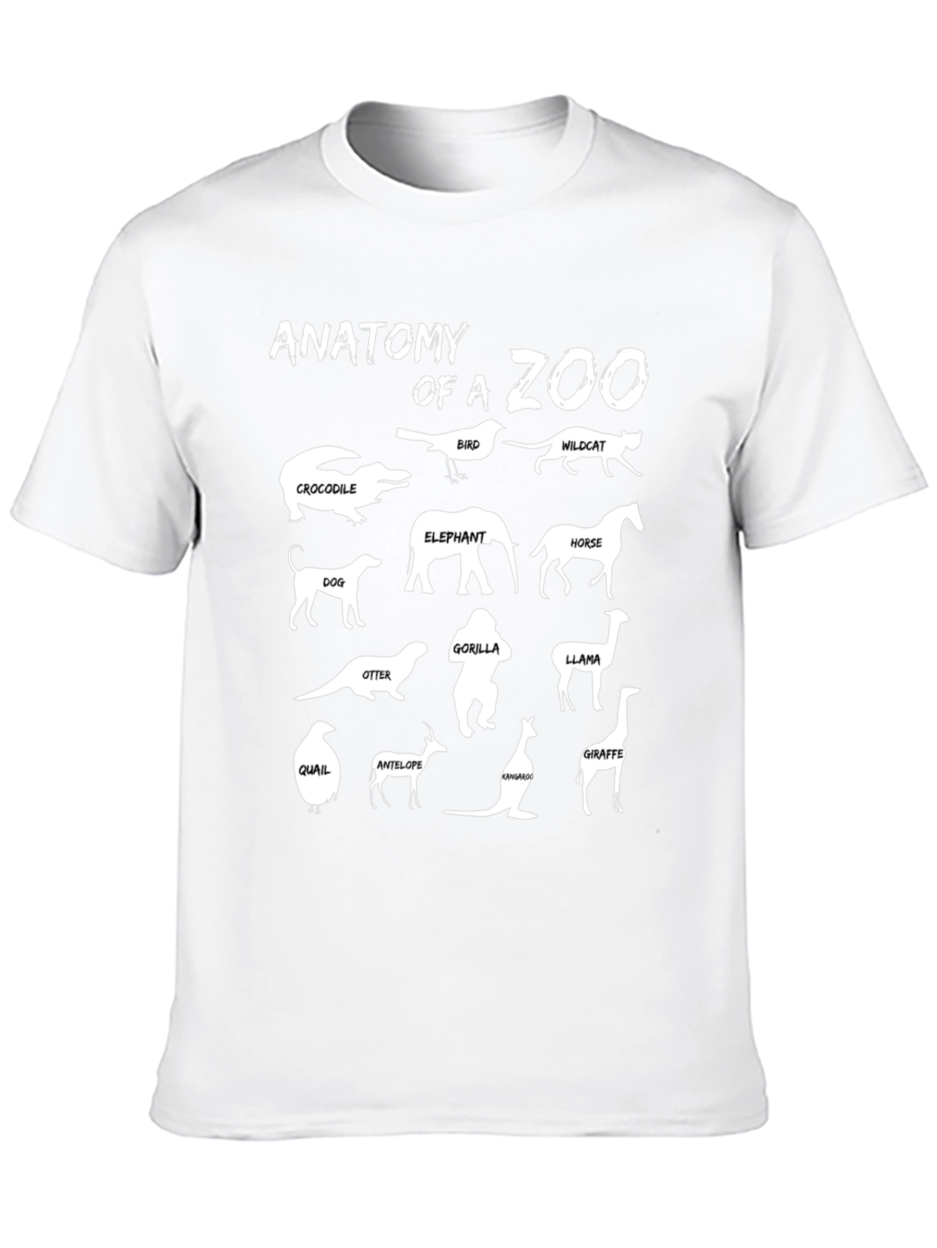 Anatomy of a Zoo T-Shirt | Funny Animal Tee