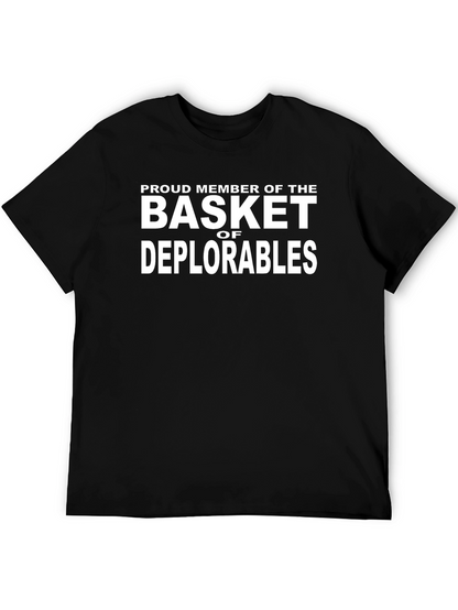 Basket of Deplorables T-Shirt - Black Political Tee