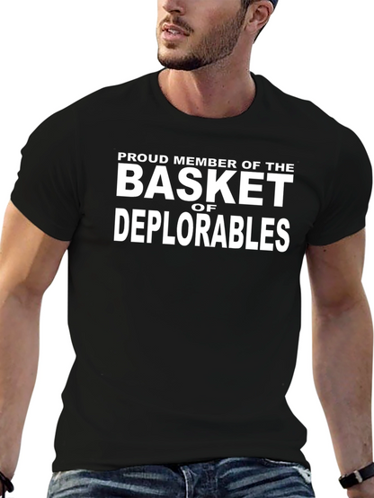 Basket of Deplorables T-Shirt - Black Political Tee