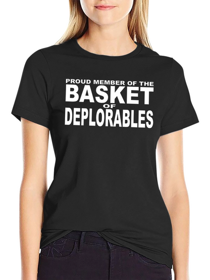 Basket of Deplorables T-Shirt - Black Political Tee