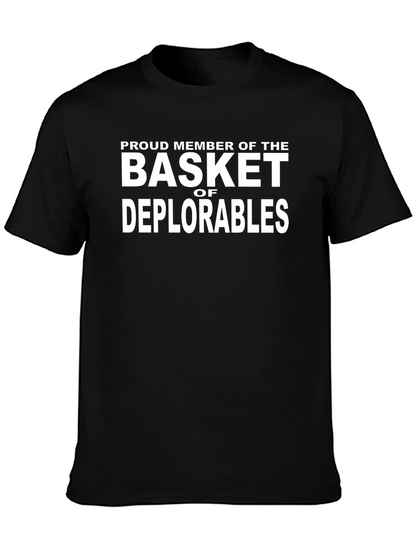 Basket of Deplorables T-Shirt - Black Political Tee