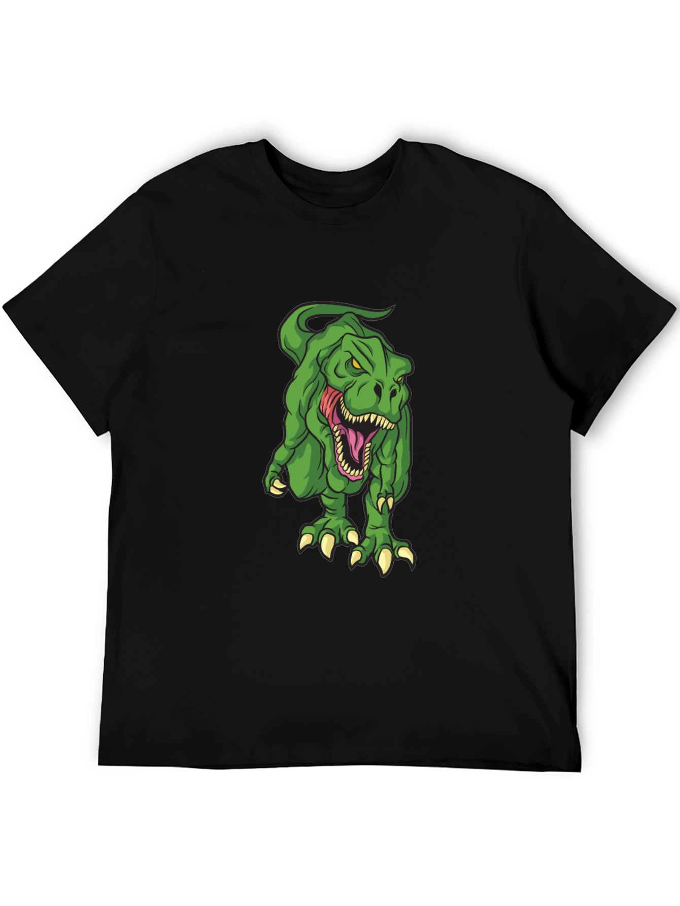 Dinosaur Graphic Black T-Shirt