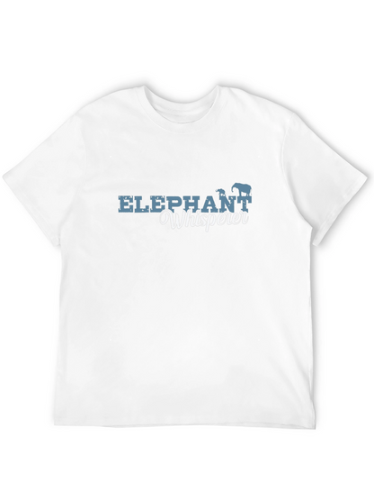 Elephant Whisperer Graphic Tee - Black