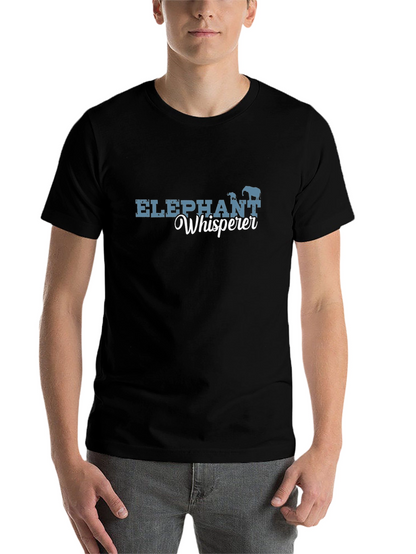 Elephant Whisperer Graphic Tee - Black