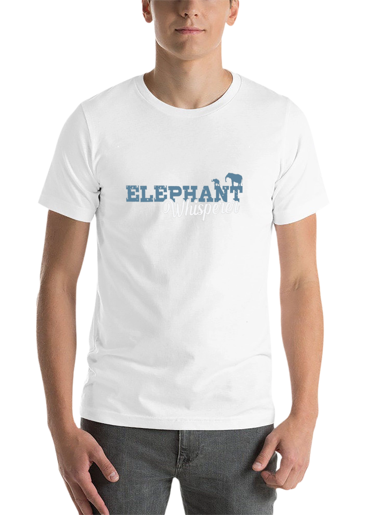 Elephant Whisperer Graphic Tee - Black