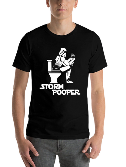 Storm Pooper Funny Graphic T-Shirt