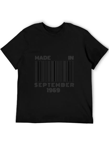 Made in September 1969 T-Shirt - Birthday Gift