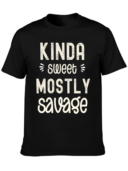 Kinda Sweet Mostly Savage Graphic Tee