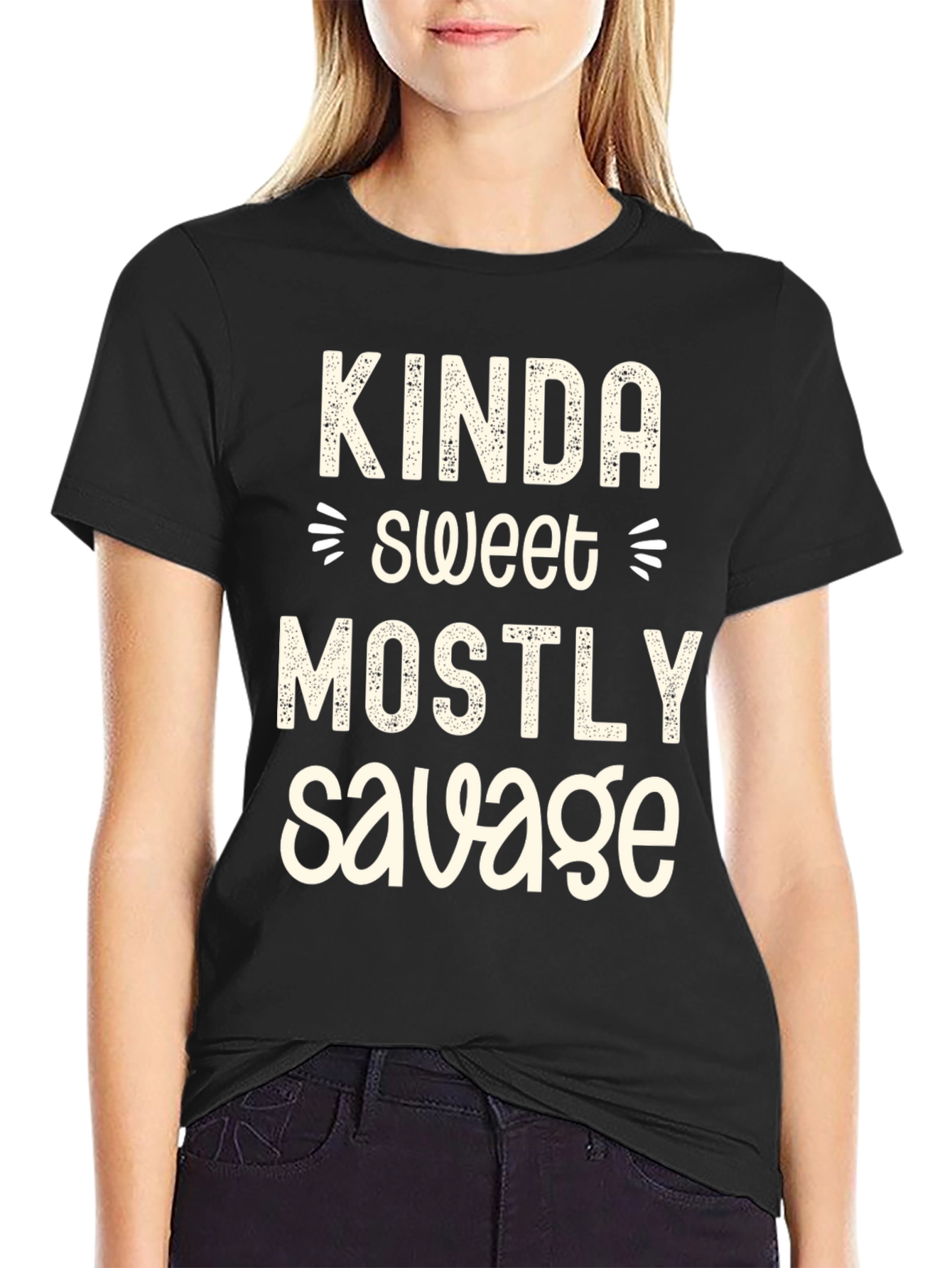 Kinda Sweet Mostly Savage Graphic Tee