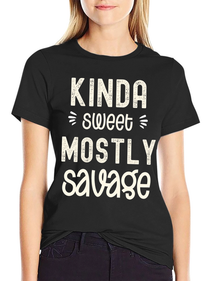 Kinda Sweet Mostly Savage Graphic Tee