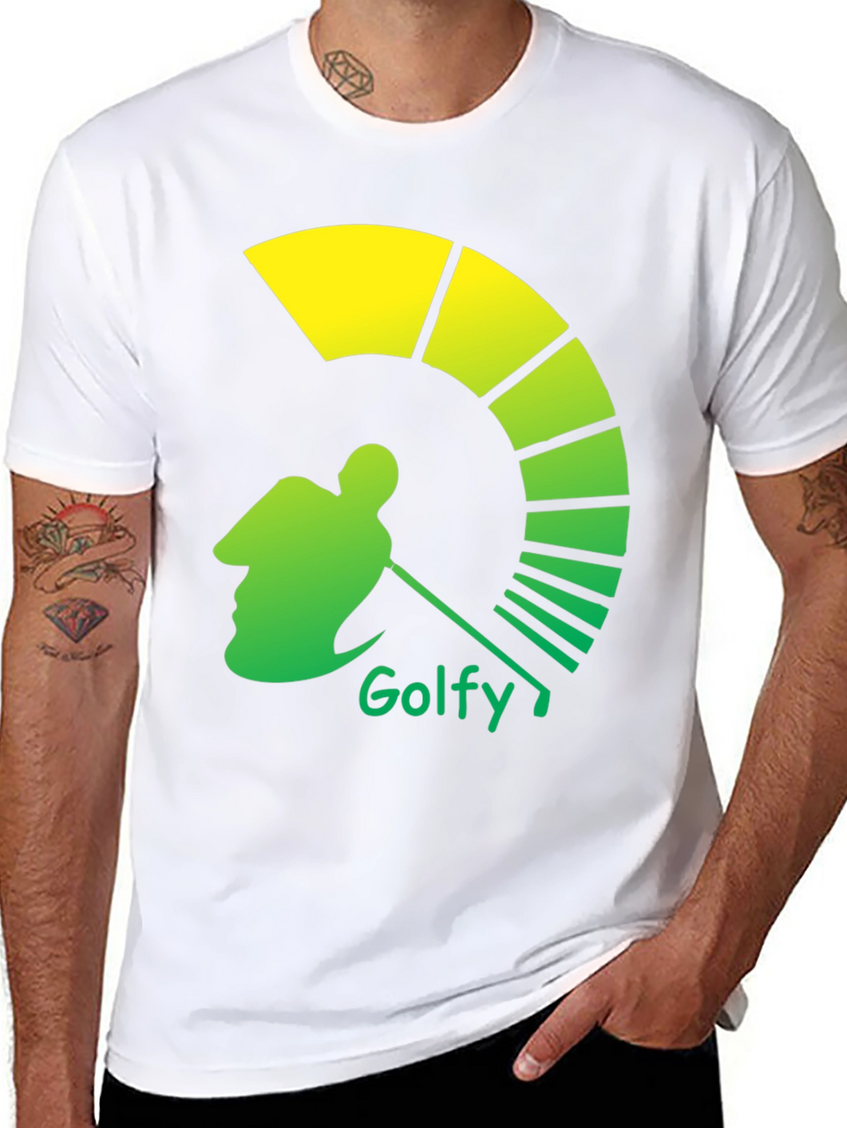Golfy T-Shirt - Unique Golfer Design