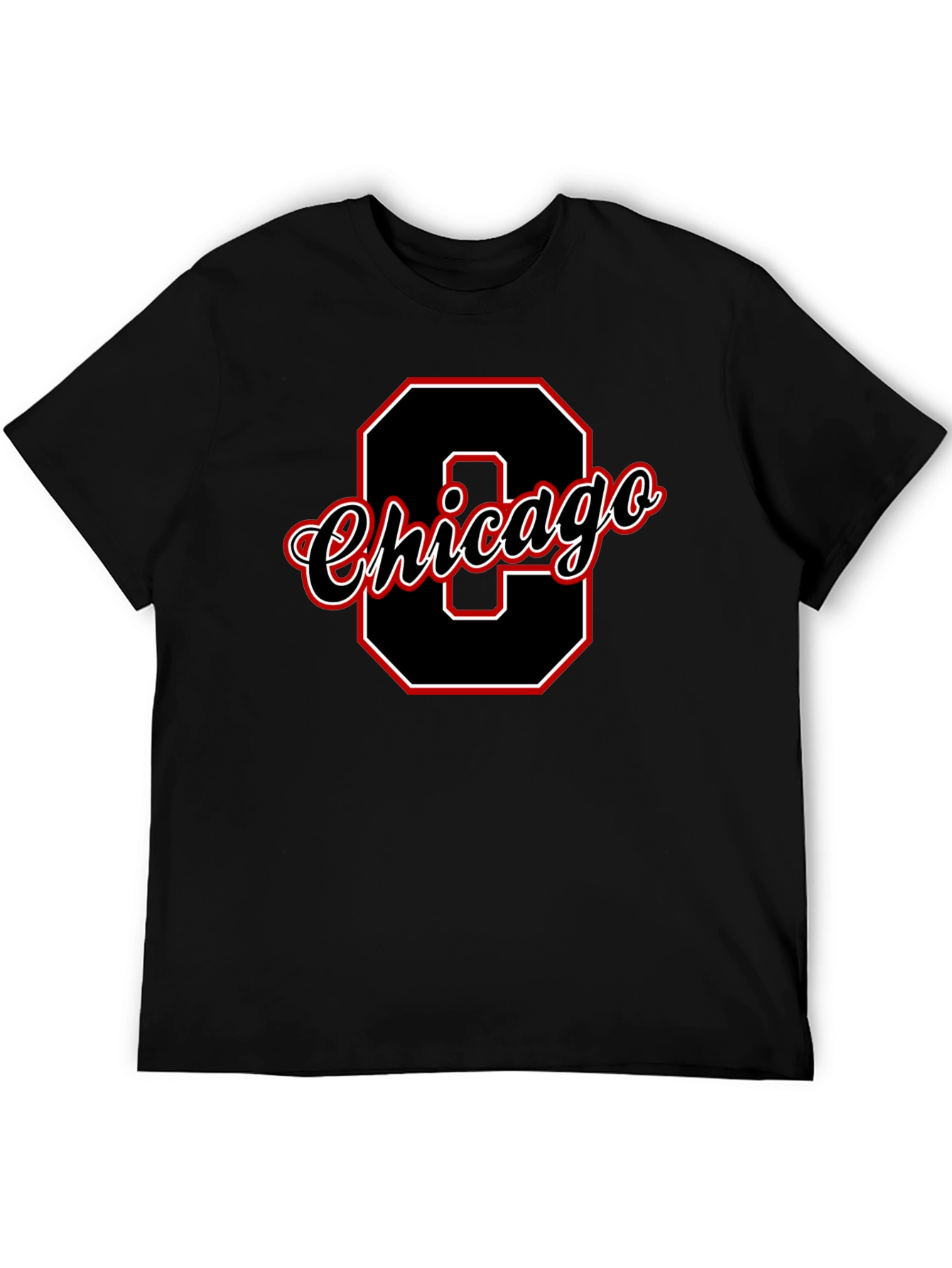 Chicago Black Graphic T-Shirt