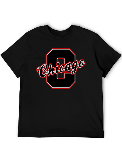 Chicago Black Graphic T-Shirt