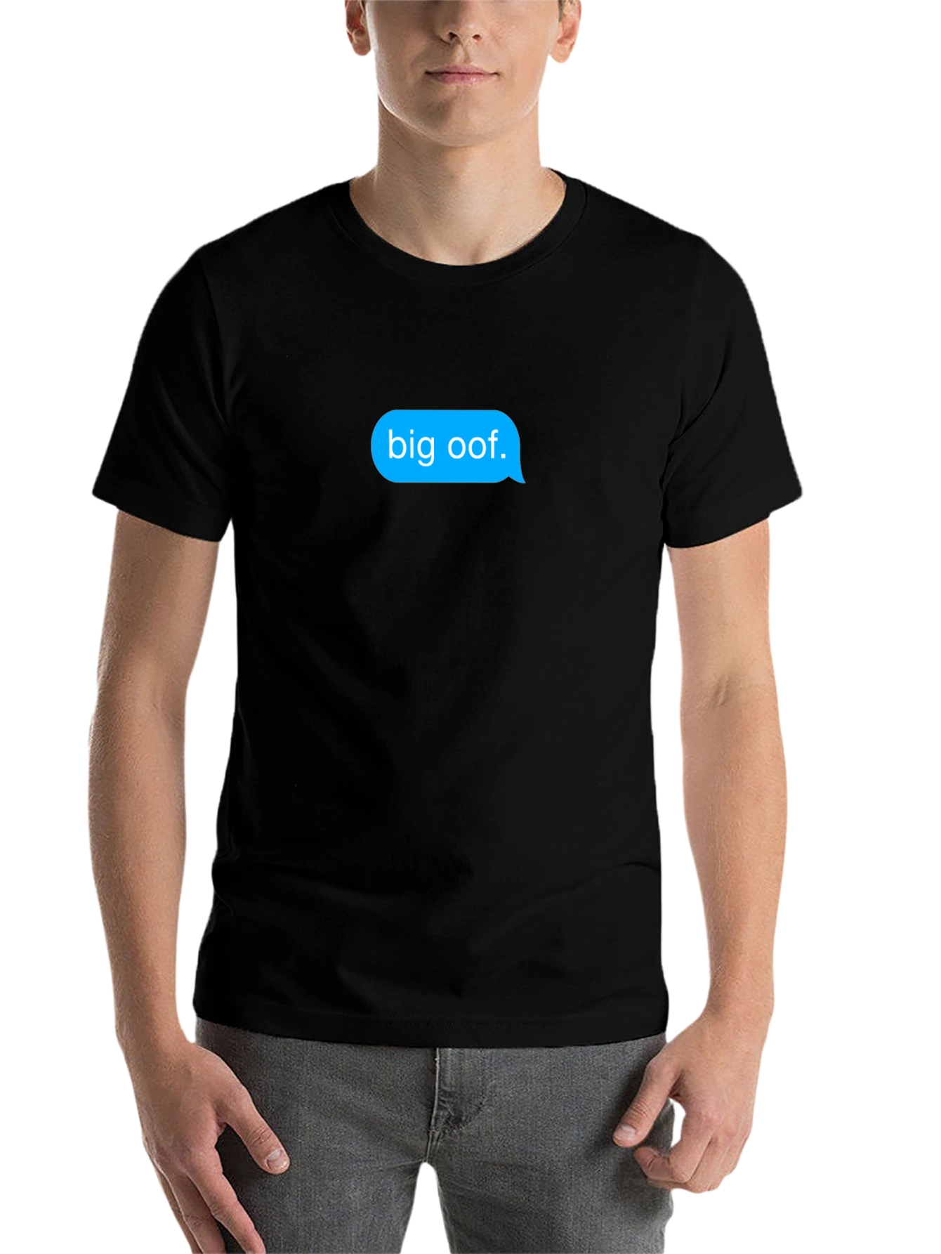 Big Oof T-Shirt - Funny Meme Text Message Tee