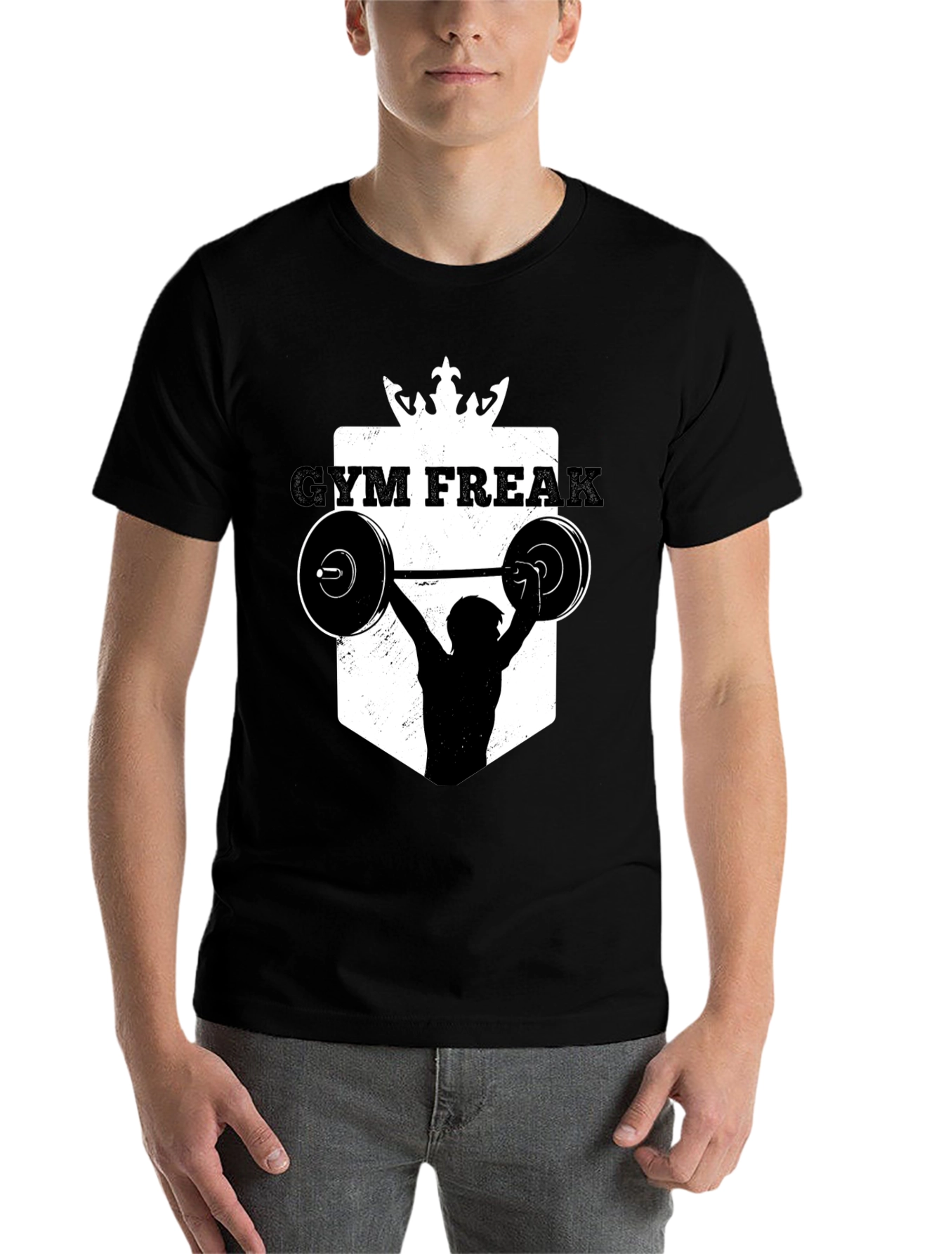 Gym Freak Weightlifting T-Shirt