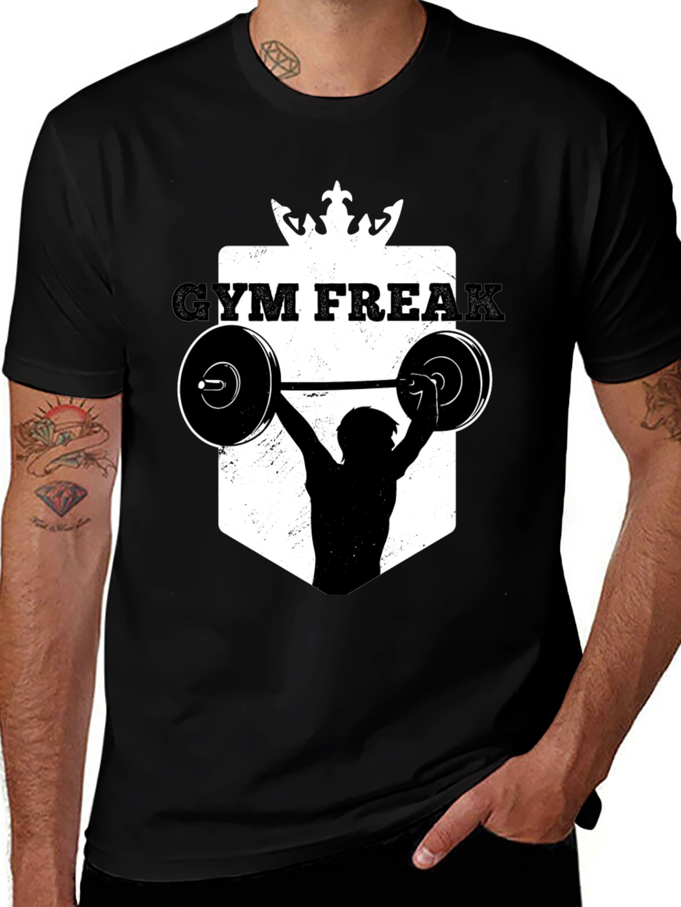 Gym Freak Weightlifting T-Shirt