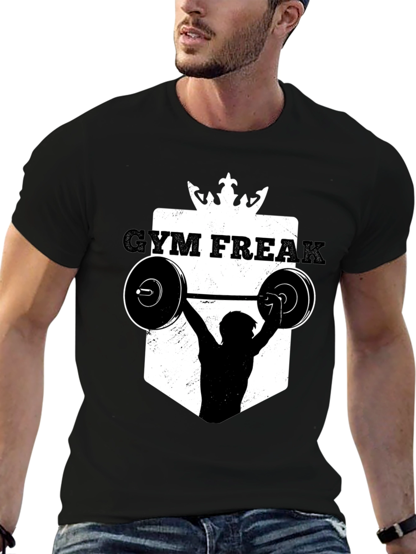 Gym Freak Weightlifting T-Shirt