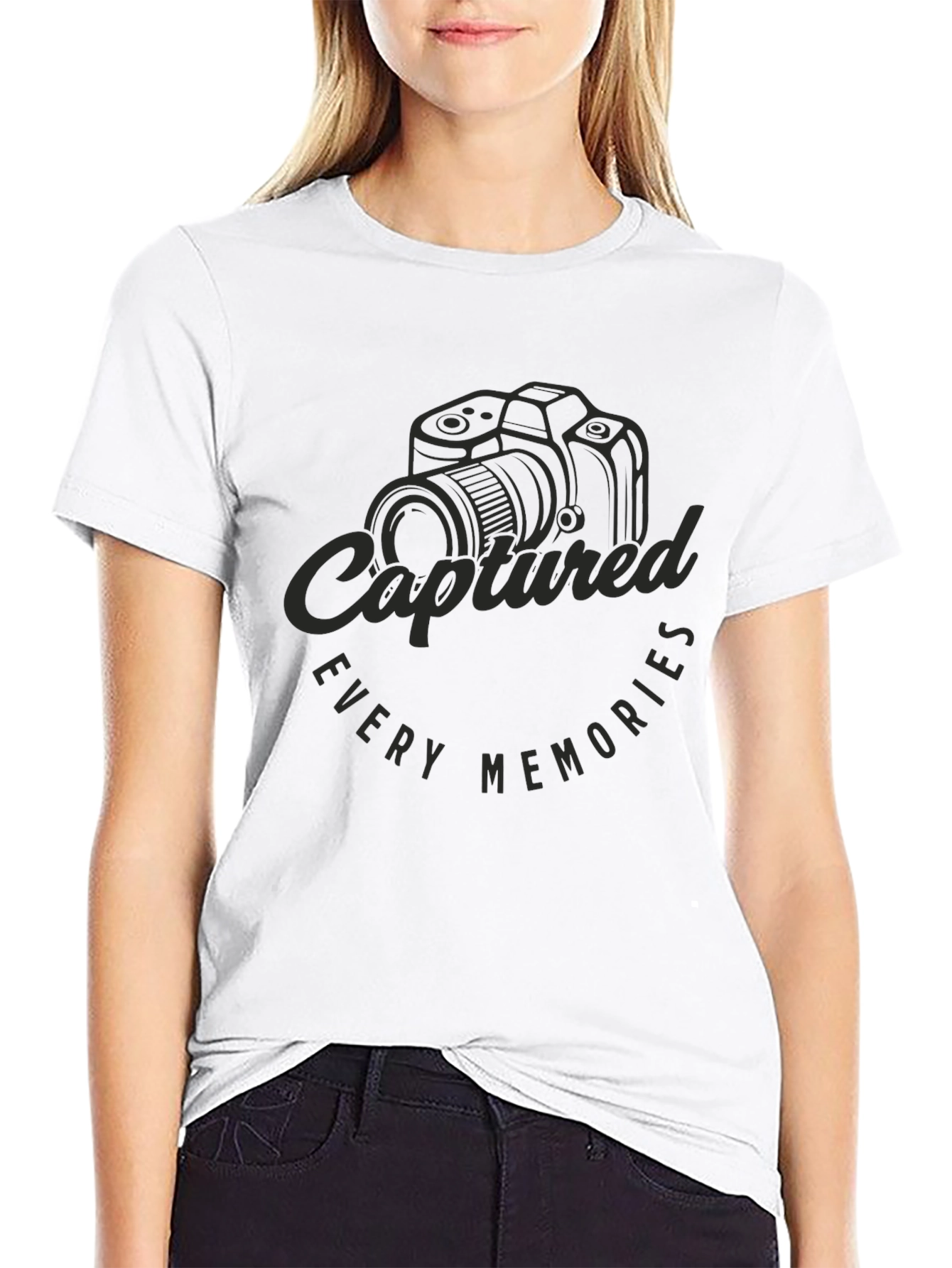Captured Every Memories T-Shirt: Photography Design