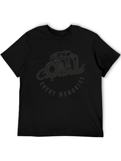 Captured Every Memories T-Shirt: Photography Design