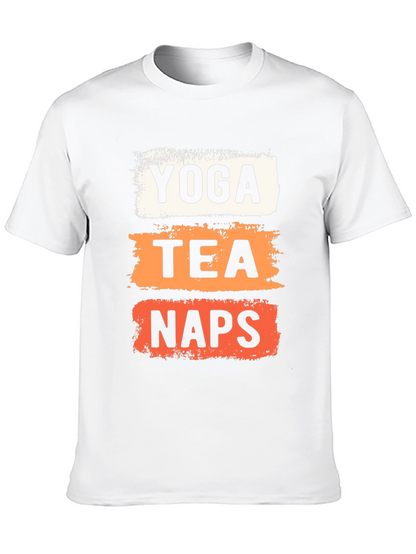 Yoga Tea Naps Graphic T-Shirt - Relaxation Mode