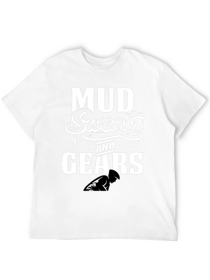 Mud Sweat & Gears Black Graphic Tee