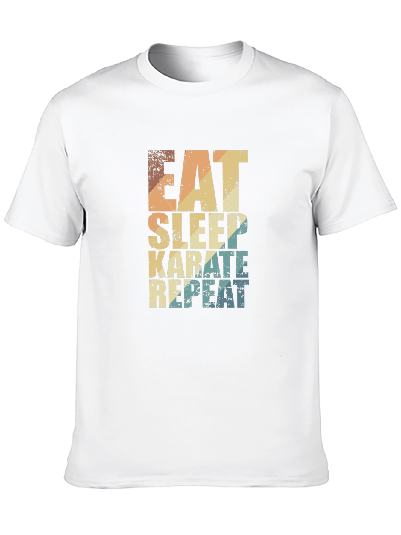 Eat Sleep Karate Repeat Graphic Tee