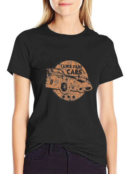 I Like Fast Cars Graphic Tee